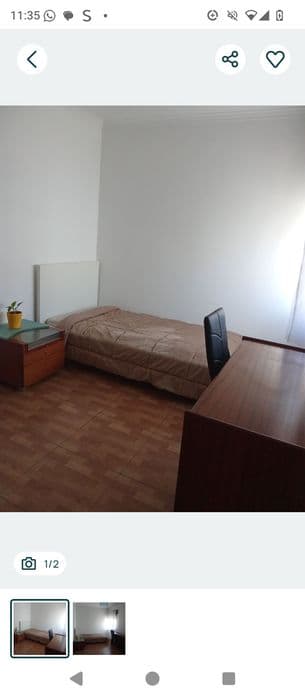 Quarto individual para senhora