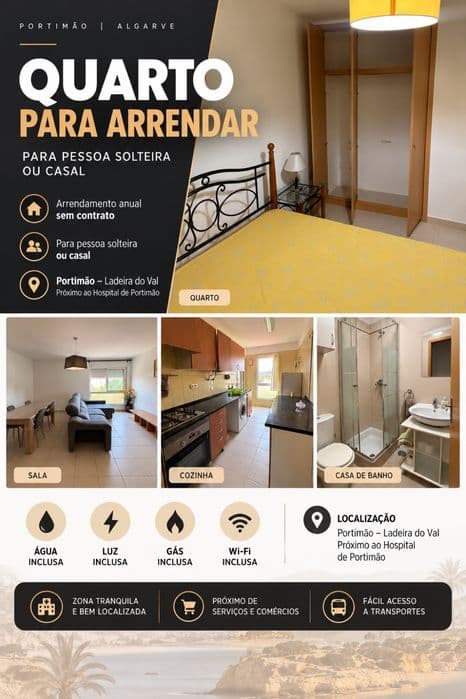 Quarto mobilado com despesas na Ladeira do Vau